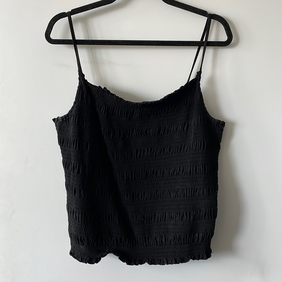 Ribbed Spaghetti Strap Top - Picture 1 of 2